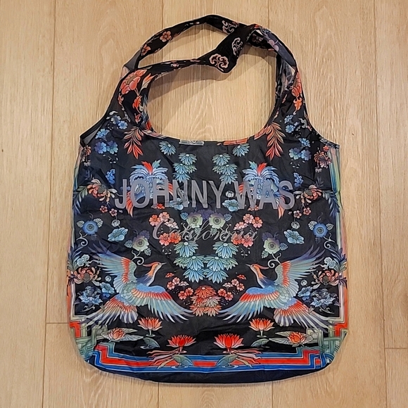 Johnny Was Handbags - JOHNNY WAS PACKABLE TOTE BAG NEW